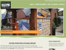 Tablet Screenshot of estacadadevelopmentassociation.org